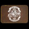 Faux Leather Engravable Patch - Round-Corner Rectangular Thumbnail