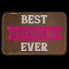 Faux Leather Engravable Patch - Round-Corner Rectangular Thumbnail