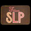 Faux Leather Engravable Patch - Round-Corner Rectangular Thumbnail