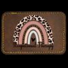 Faux Leather Engravable Patch - Round-Corner Rectangular Thumbnail