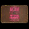 Faux Leather Engravable Patch - Round-Corner Rectangular Thumbnail