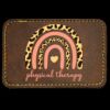 Faux Leather Engravable Patch - Round-Corner Rectangular Thumbnail