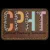 Faux Leather Engravable Patch - Round-Corner Rectangular Thumbnail