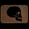Faux Leather Engravable Patch - Round-Corner Rectangular Thumbnail
