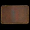 Faux Leather Engravable Patch - Round-Corner Rectangular Thumbnail