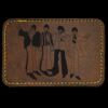 Faux Leather Engravable Patch - Round-Corner Rectangular Thumbnail