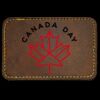 Faux Leather Engravable Patch - Round-Corner Rectangular Thumbnail