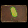 Faux Leather Engravable Patch - Round-Corner Rectangular Thumbnail