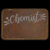 Faux Leather Engravable Patch - Round-Corner Rectangular Thumbnail