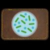 Faux Leather Engravable Patch - Round-Corner Rectangular Thumbnail