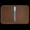 Faux Leather Engravable Patch - Round-Corner Rectangular Thumbnail