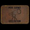 Faux Leather Engravable Patch - Round-Corner Rectangular Thumbnail