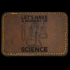 Faux Leather Engravable Patch - Round-Corner Rectangular Thumbnail