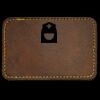 Faux Leather Engravable Patch - Round-Corner Rectangular Thumbnail