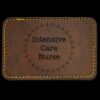 Faux Leather Engravable Patch - Round-Corner Rectangular Thumbnail