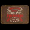 Faux Leather Engravable Patch - Round-Corner Rectangular Thumbnail