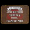 Faux Leather Engravable Patch - Round-Corner Rectangular Thumbnail