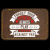 Faux Leather Engravable Patch - Round-Corner Rectangular Thumbnail
