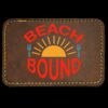 Faux Leather Engravable Patch - Round-Corner Rectangular Thumbnail