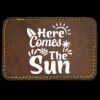 Faux Leather Engravable Patch - Round-Corner Rectangular Thumbnail