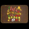 Faux Leather Engravable Patch - Round-Corner Rectangular Thumbnail