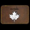 Faux Leather Engravable Patch - Round-Corner Rectangular Thumbnail