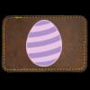 Faux Leather Engravable Patch - Round-Corner Rectangular Thumbnail