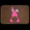 Faux Leather Engravable Patch - Round-Corner Rectangular Thumbnail