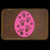 Faux Leather Engravable Patch - Round-Corner Rectangular Thumbnail