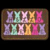 Faux Leather Engravable Patch - Round-Corner Rectangular Thumbnail