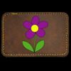 Faux Leather Engravable Patch - Round-Corner Rectangular Thumbnail