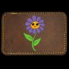 Faux Leather Engravable Patch - Round-Corner Rectangular Thumbnail