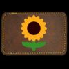 Faux Leather Engravable Patch - Round-Corner Rectangular Thumbnail