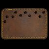Faux Leather Engravable Patch - Round-Corner Rectangular Thumbnail