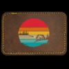 Faux Leather Engravable Patch - Round-Corner Rectangular Thumbnail
