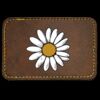 Faux Leather Engravable Patch - Round-Corner Rectangular Thumbnail
