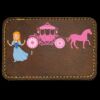 Faux Leather Engravable Patch - Round-Corner Rectangular Thumbnail