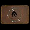 Faux Leather Engravable Patch - Round-Corner Rectangular Thumbnail