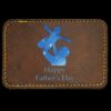 Faux Leather Engravable Patch - Round-Corner Rectangular Thumbnail