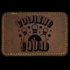 Faux Leather Engravable Patch - Round-Corner Rectangular Thumbnail