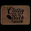 Faux Leather Engravable Patch - Round-Corner Rectangular Thumbnail