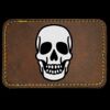 Faux Leather Engravable Patch - Round-Corner Rectangular Thumbnail