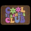 Faux Leather Engravable Patch - Round-Corner Rectangular Thumbnail