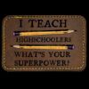 Faux Leather Engravable Patch - Round-Corner Rectangular Thumbnail