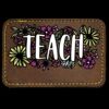 Faux Leather Engravable Patch - Round-Corner Rectangular Thumbnail