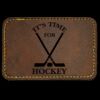 Faux Leather Engravable Patch - Round-Corner Rectangular Thumbnail