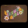 Faux Leather Engravable Patch - Round-Corner Rectangular Thumbnail
