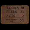 Faux Leather Engravable Patch - Round-Corner Rectangular Thumbnail