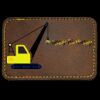 Faux Leather Engravable Patch - Round-Corner Rectangular Thumbnail