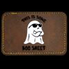 Faux Leather Engravable Patch - Round-Corner Rectangular Thumbnail